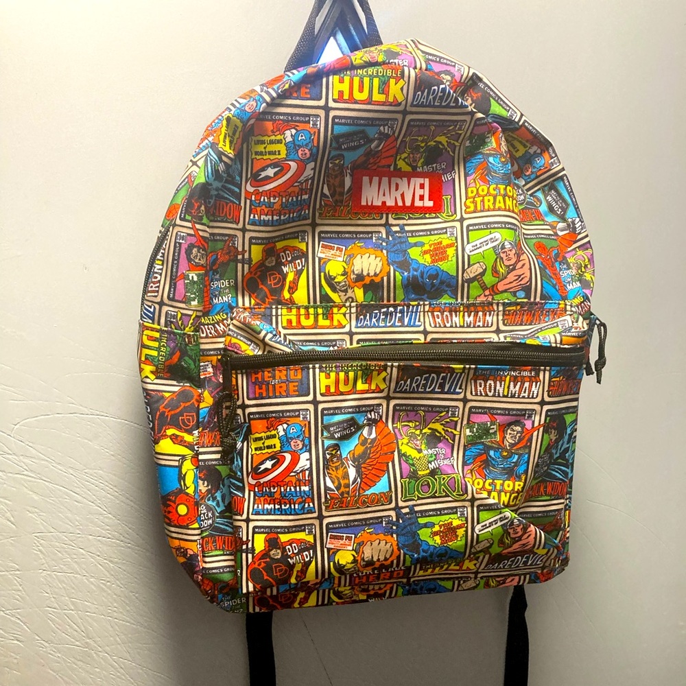 Marvel  Characters School Bag